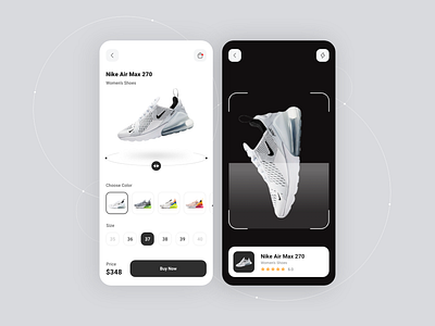 Shoes app app app design clean concept design ecommerce mobile mobile app mobile design mobile ecommerce nike online store shoe shoes shoes app ui ui design ux