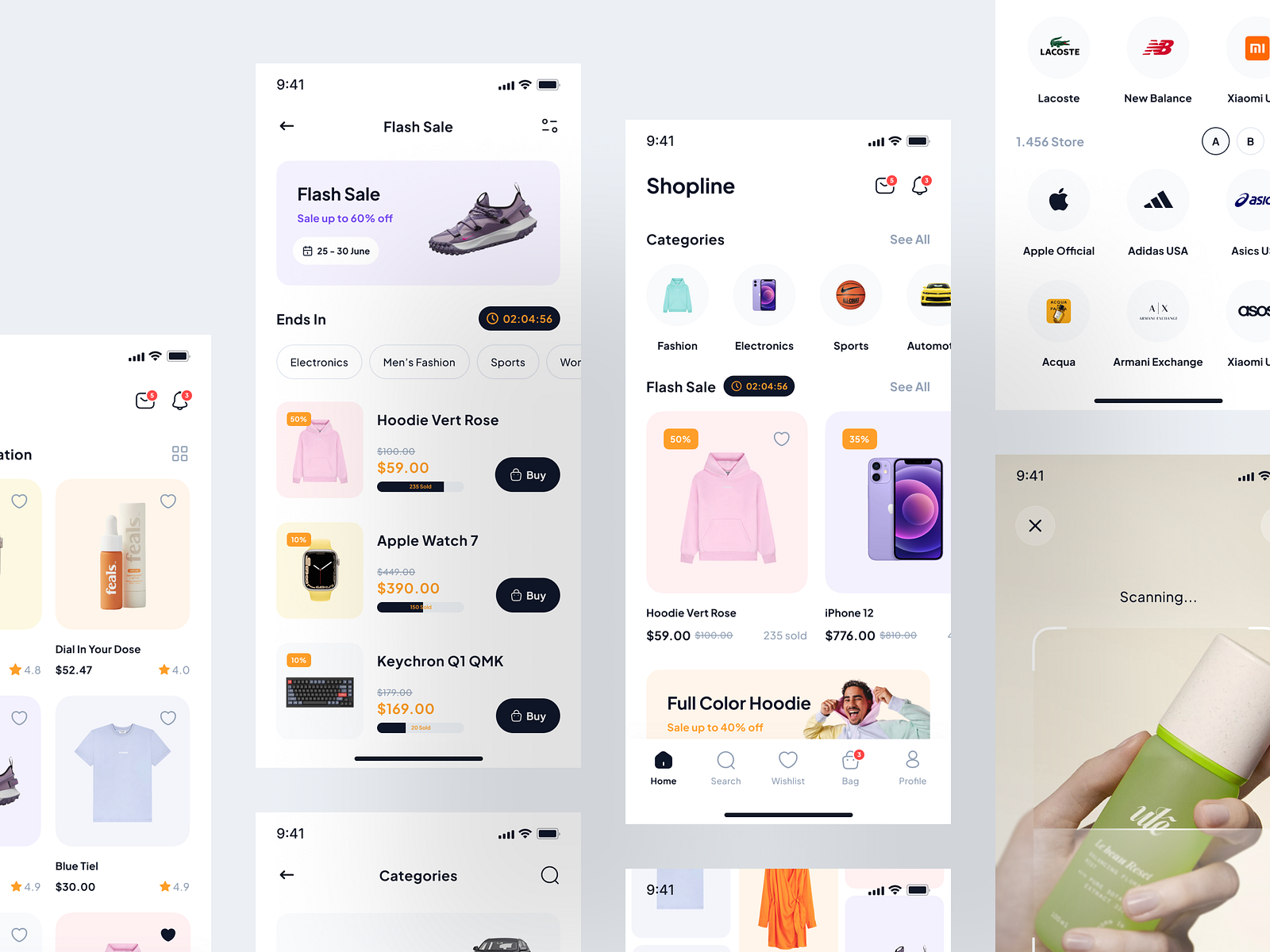 Shopline - Marketplace App UI Kit by Uxerflow UI/UX on Dribbble