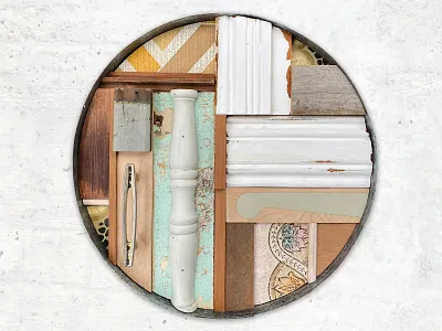 Where I'm From - Rohe 2 contemporary art lino maori art vintage wallpaper