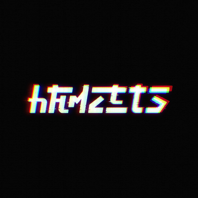 HAMZETS ai bboy black breakdance dance design letter lettering logo vector