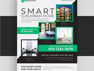 Real Estate Flyer Template mortgage