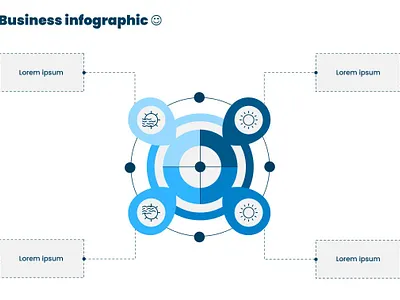 Ludo Infographic :) animation business infographic circle infographic design graphic design infographic infographics powerpoint