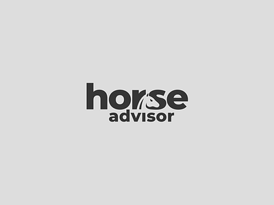 Horse brand branding design elegant horse illustration letter logo logotype mark minimalism minimalistic modern negative space negativespace ranch sign vector