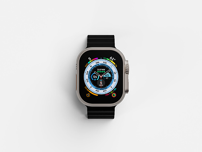 Apple Watch Ultra Mockup apple apple watch ultra free mockup psd showcase smartwatch