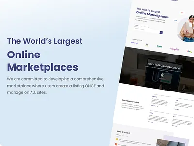 Neo Online Marketplaces animation app branding design landing page micro animation mobile app prototype animation smart animation ui ux website