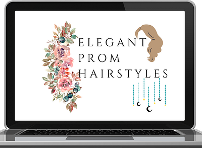 What is the best hairstyle for prom? background design digital product elegant fashion graphic design hairstyle logo nice prom wallpaper women