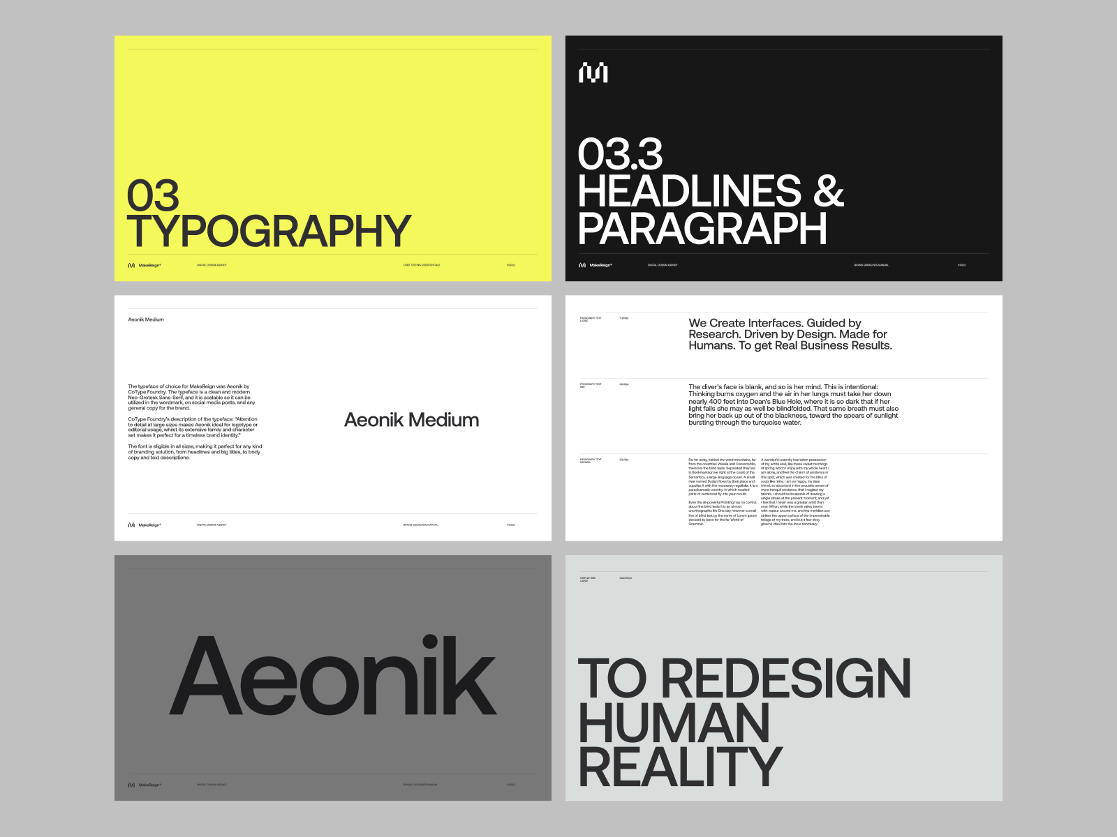 MakeReign — Brand Guidelines by Hrvoje Grubisic for HOLOGRAPHIK® on ...