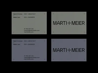 MARTI + MEIER VISUAL IDENTITY architecture brand branding engineering graphic design grid icon identity logo logodesigner mark minimal symbol typelogo typography visualidentity