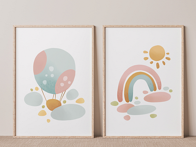 Etsy Illustrations - Sky branding design graphic design illustration logo ui ux