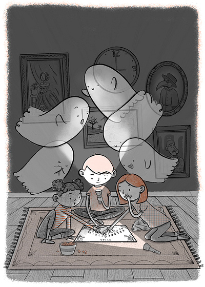 Bump in the Night... design digital illustration illustration procreate