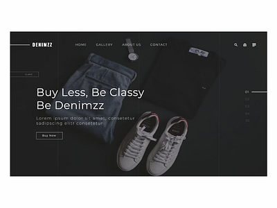Fashion website hero section adobe design designer fashion figma typography ui uidesign uiux ux uxdesign webdesign website