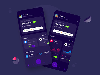 Trading App app bank banking bitcoin crypto crypto app cryptocurrence financial interface money product tranding ui ux wallet