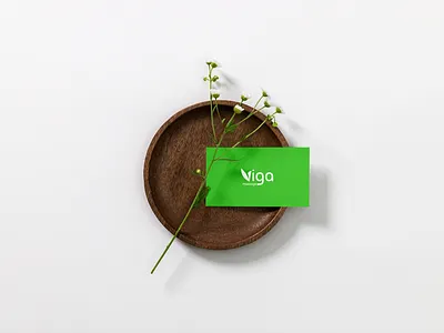 Viga branding design graphic design green illustrator logo logo design stationary