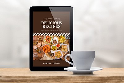Recipes e-book cover book cover ebook cover recipes book