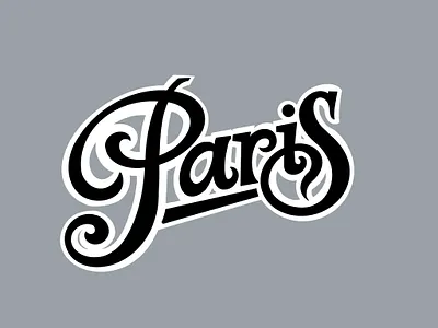Paris 🇫🇷 animation branding chic design france french graphic design illustration lettering logo paris ui ux vector
