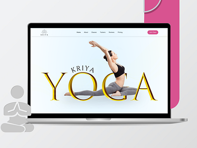 Yoga Business Landing page desktop design landing page landing ui ui design ui layout uiux web design web ui website