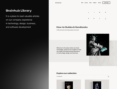 Web app UX/UI design: BH tech library app app design branding design information architecture interface design ui ui design