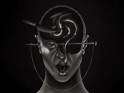 Eve airbrush character concept character design eden eve greyscale ill illustartor illustration illustration art procreate retroscifi scifi surreal