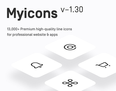 Myicons ✨ v—1.30 | 13,000+ Premium vector line Icons Pack design system figma figma icons flat icons icon design icon pack icons icons design icons library icons pack interface icons line icons sketch icons ui ui design ui designer ui icons ui kit web design web designer