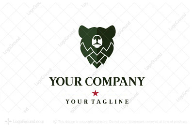 Bear Hops Logo