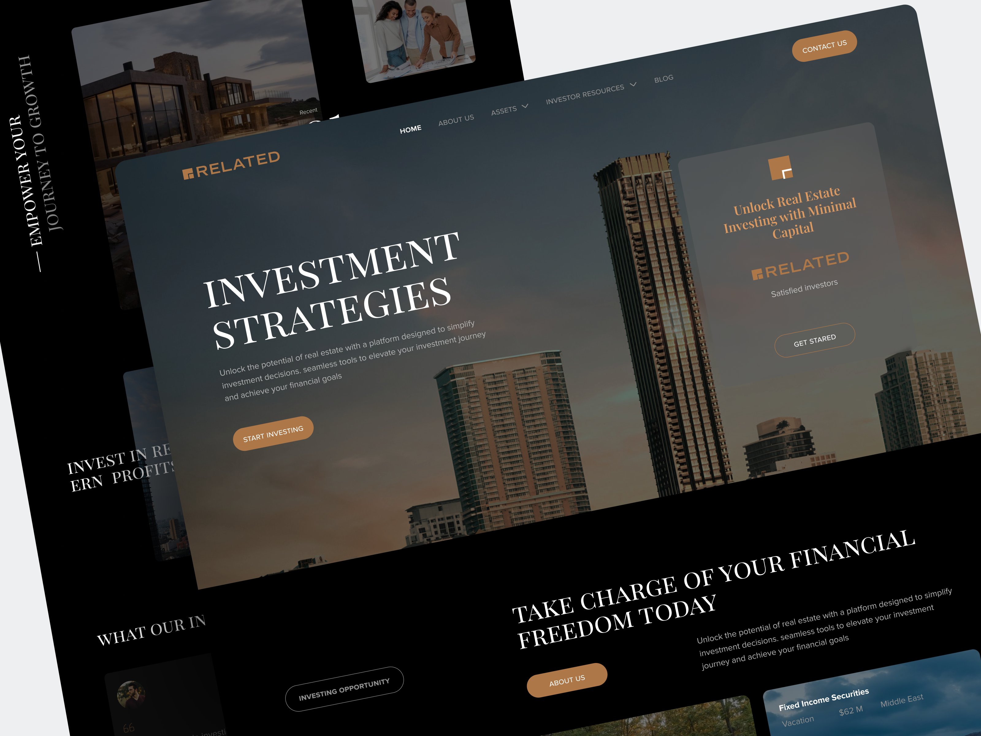 Example of Property Investment Landing Page