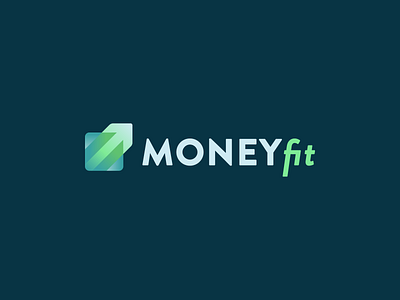 Moneyfit Logo Concept 1 branding design graphic design logo typography vector