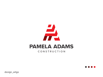PA Logo Design branding clean design flat illustration logo logos minimal monogram pa pa logo professional simple typography ui vector