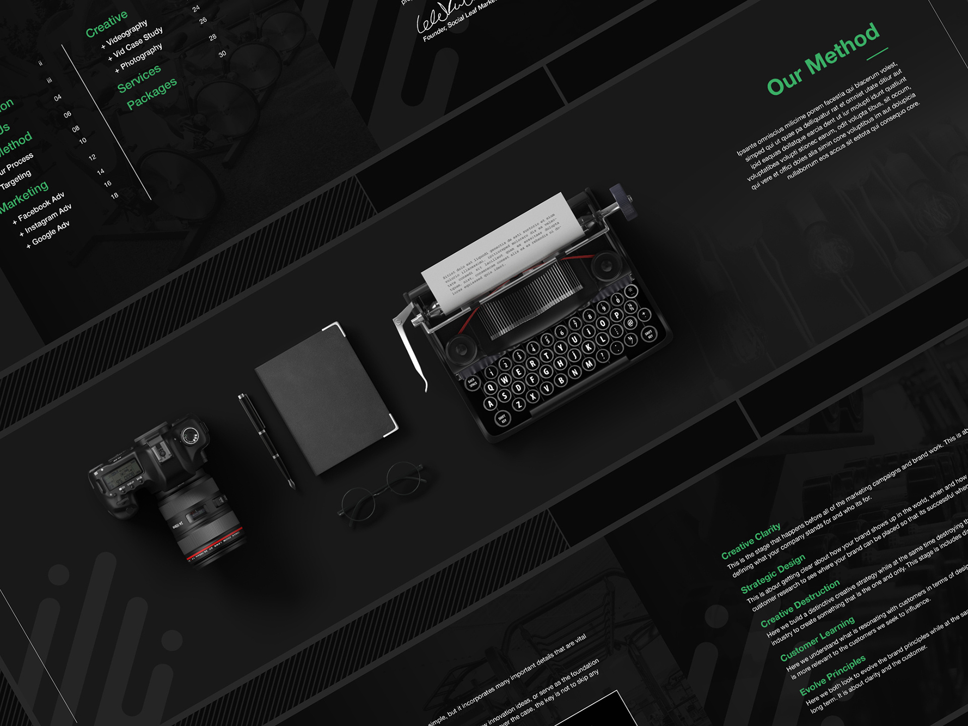 Example of Multiple Page Brochure Design