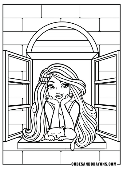 Princess - Coloring Pages