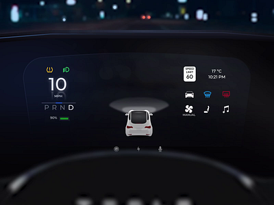 Car Digital Dashboard / Automotive automotive car car dashboard dashboard digital car dashboard ui uiux ux