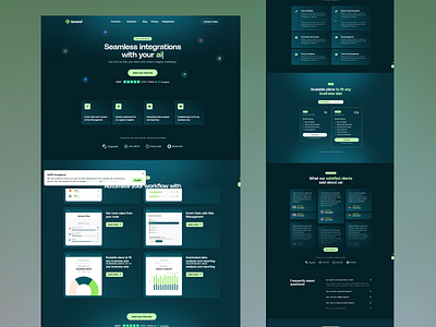 Modern saas website design UI UX design startup website design ai branding design figma landing page modern design modern ui product design responsive design saas design startup design startup website techstartup ui ui design ui ux design ux strategy web app design web design website design