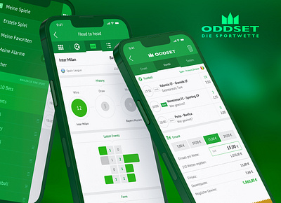 Various Sports Betting Apps design mihael.net mobile responsive ui