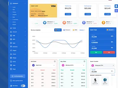 NexaDash - VueJs Admin Dashboard Template vue dashboard template