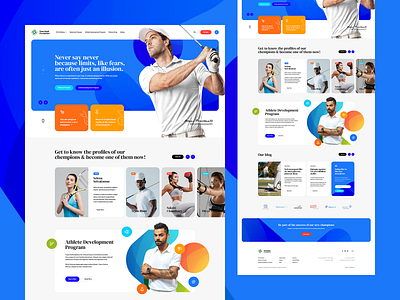 Virat Kohli Foundation athlete cricket design foundation golf illustration ladingpage onepage play sport tennis ui ux web webdesign webdesigner website wordpress