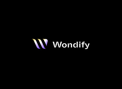 Wondify Brand Identity branding logo