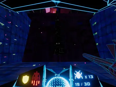 Quarantrix (Pulse gun) game gamedesigner indie