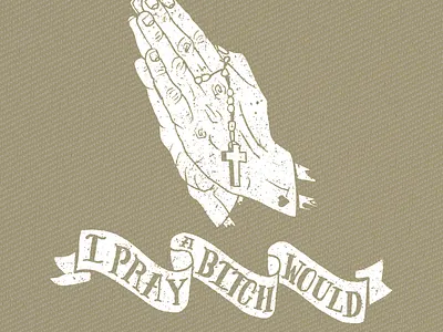 Everyday I pray. custom custom type design graphic design handtype illustration lettering type typography wordmark