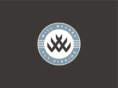 World Wide Will Logo brand brand design branding captain fish fisher fisherman fishing fly fishing logo logo design logo designer tarpon tarpon fishing trout world wide will www