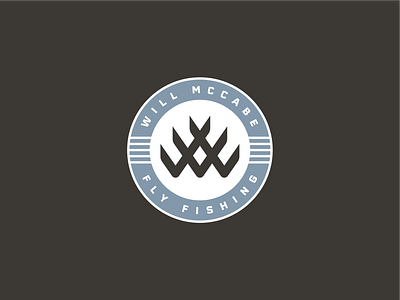 World Wide Will Logo brand brand design branding captain fish fisher fisherman fishing fly fishing logo logo design logo designer tarpon tarpon fishing trout world wide will www