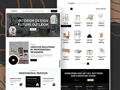 INNERSIDE - Interior Design app architects branding decorators graphic design illustration interior designer web web design website