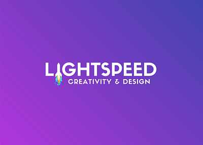 LightSpeed Logo Design app branding design graphic design illustration logo typography ui ux vector