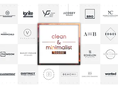 Clean & Minimalist Logos 3d animation branding clean minimalist logos design graphic design icon icon logo illustration logo logo design minimal monogram logo motion graphics real estate logo ui ux vector