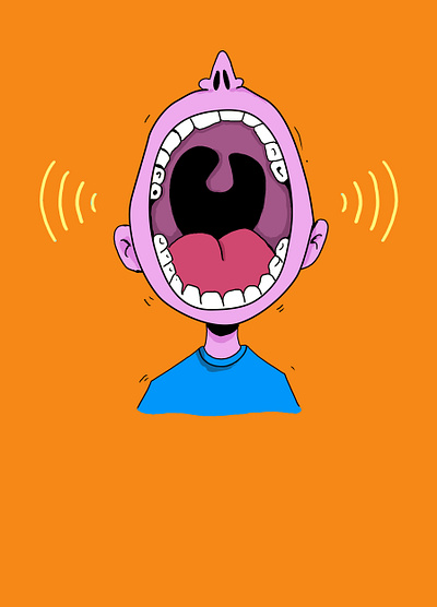 Scream angersmash cardgame game design illustration