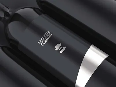 Special Zoom Wine Label Mockup branding design graphic design label logo mockup special typography wine zoom