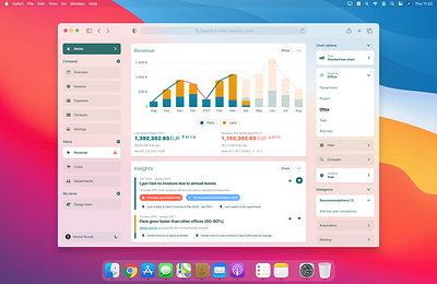 Pennylane UX challenge accounting ai analytics dashboard mixpanel ui user experience user interface