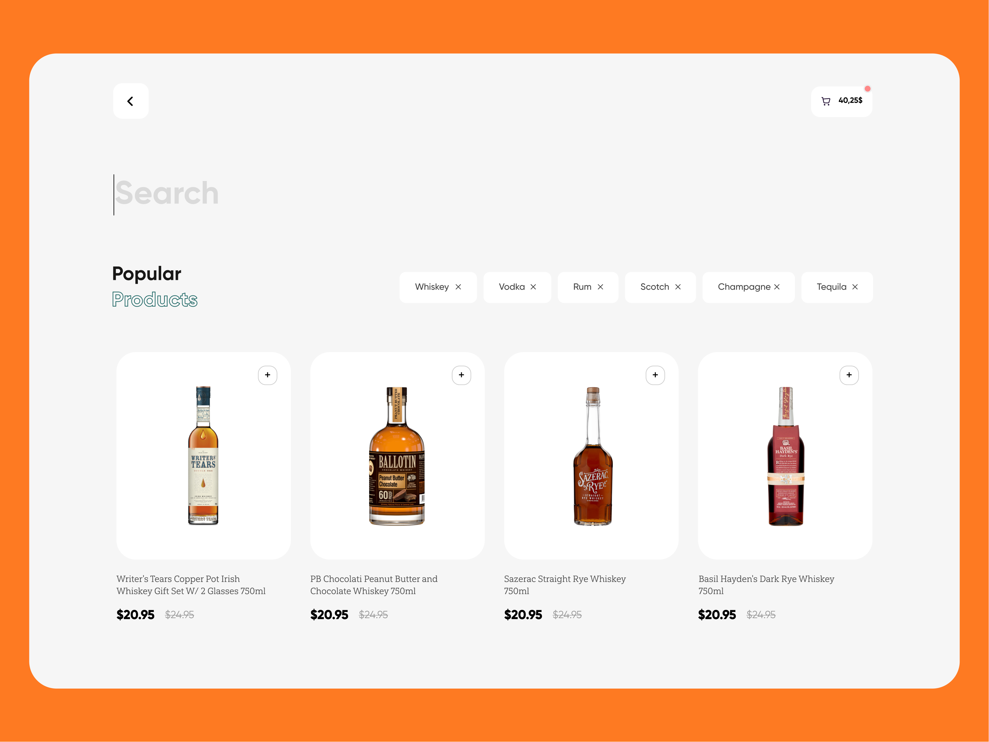Bottle Haus Shopify site Design by Bogdan Falin for QClay on Dribbble