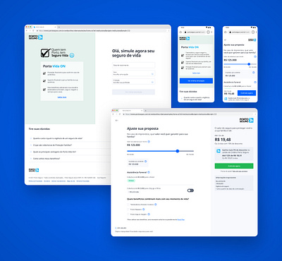 Porto | Seguro de Vida design produ product design ui ux