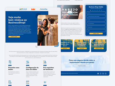 Server Info design graphic design landing page ui ux website