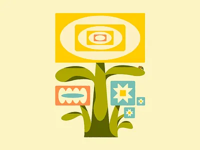 🐞 flora flower illustration