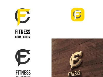 Fitness Connection Proposal branding design freelance designer josephmanning logo logo design vector